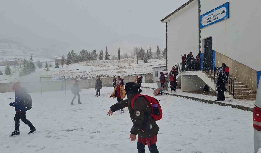Adıyaman Sincik, Gerger ve Çelikhanda okullar tatil edildi