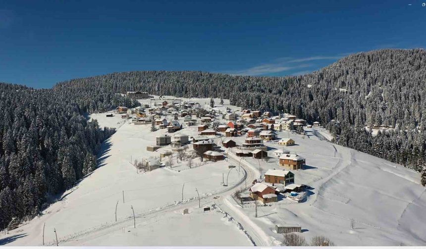 Kış turizmi için yayla yolları devamlı temizleniyor