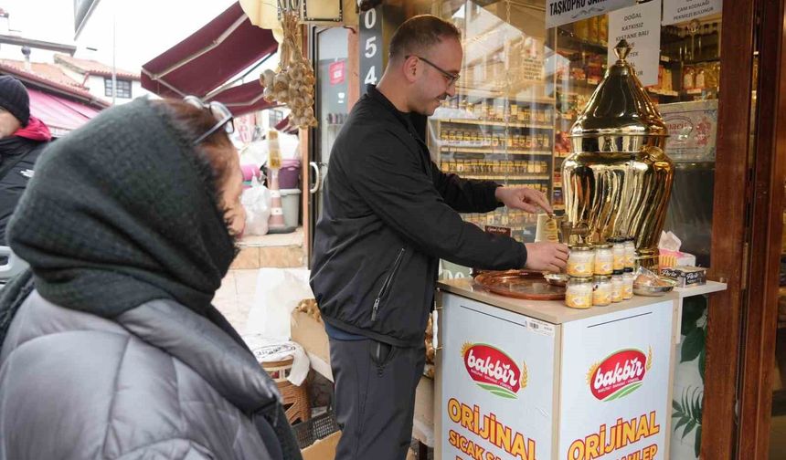 Salep kışın vazgeçilmezi olmaya devam ediyor
