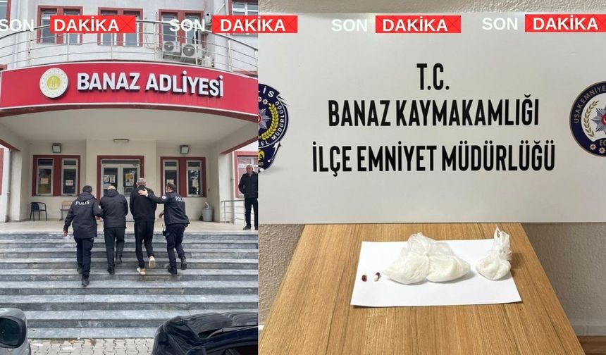 İstanbul’dan getirdikleri zehri Uşak/Banaz’da yakalattılar