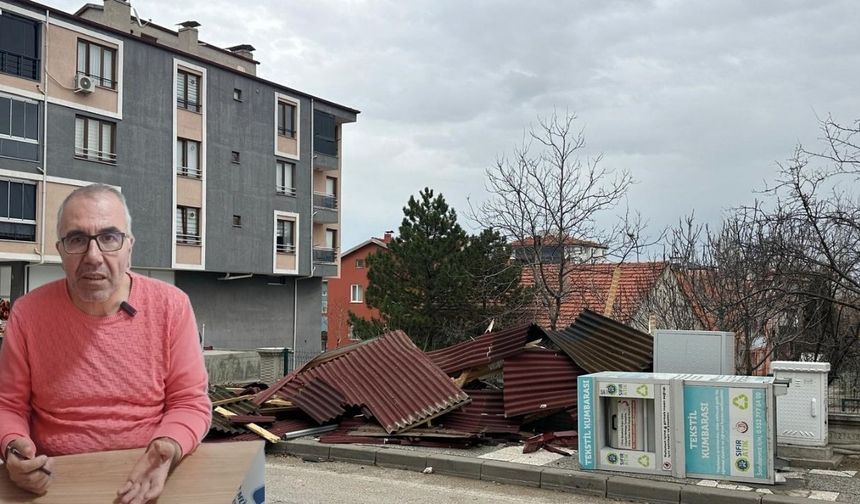 Uşak’ta uçan çatılar fırtınadan değil rant kaygısından uçtu