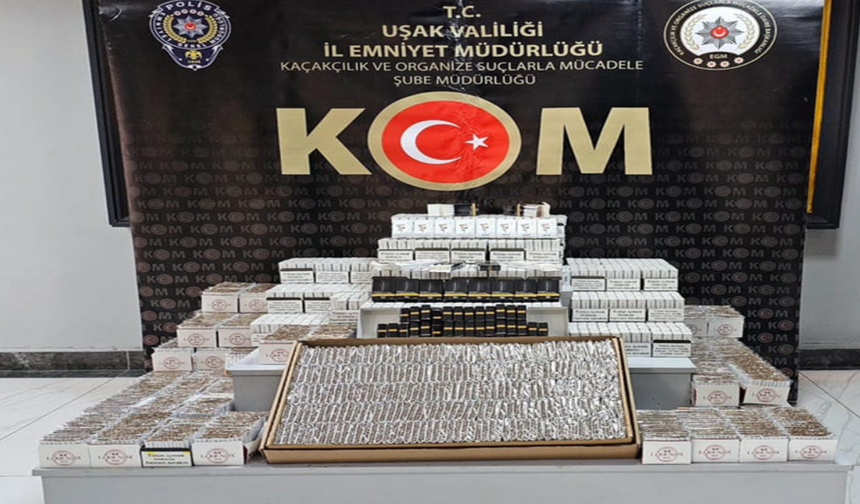 Uşak KOM Şube Ekipleri Kaçakçılara Geçit Vermiyor