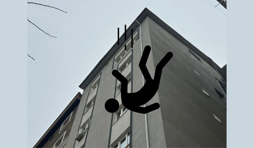 Uşak’ta yönetici 8. Kattan aşağı çakıldı