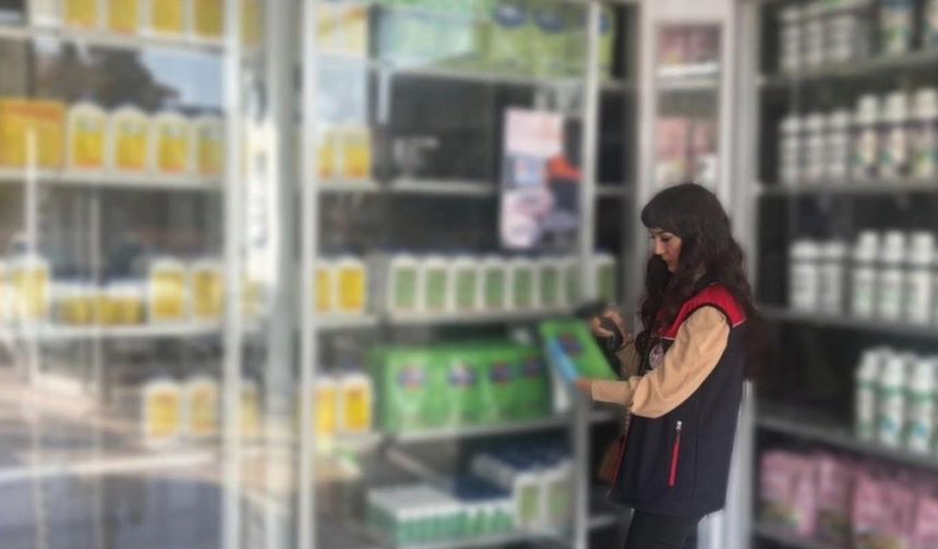 Uşak’ta reçetesiz bitki koruma ürünü satan kişilere para cezası