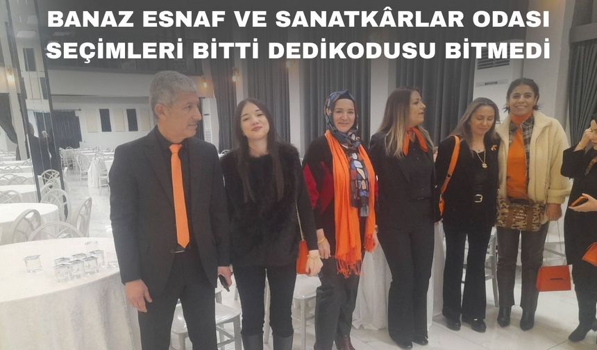 “Banaz Esnaf ve Sanatkârlar Odası seçimlerine itiraz yok”