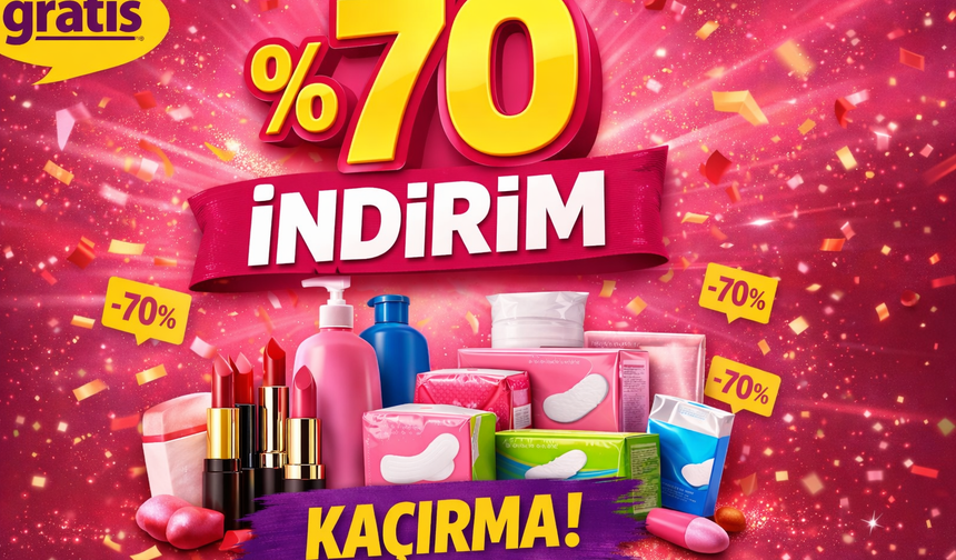 Gratis'te Dev İndirim Başladı