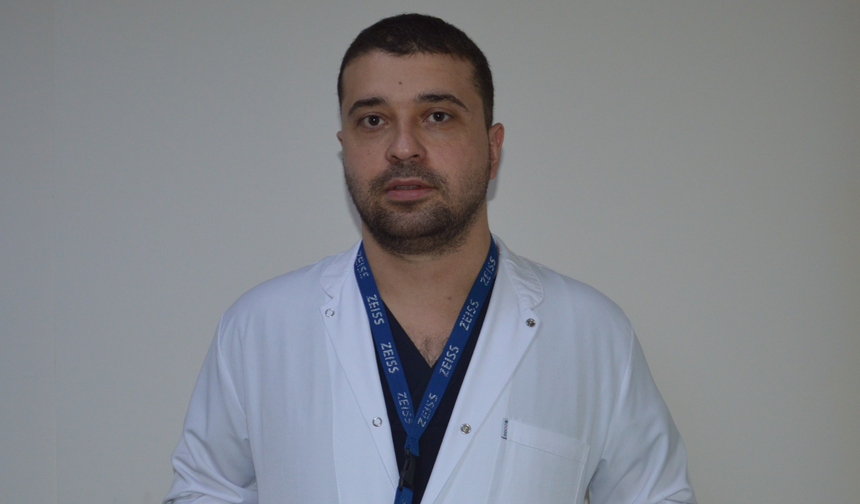 Uşak Hastanesine yeni bir Göz Hastalıkları Hekimi atandı