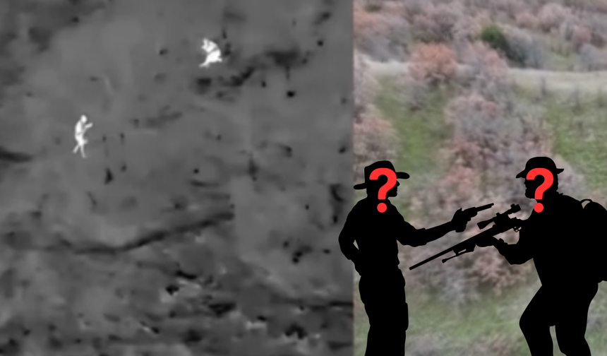 Uşak'ta kaçak avcılık yapan 2 kişi kıskıvrak yakalandı