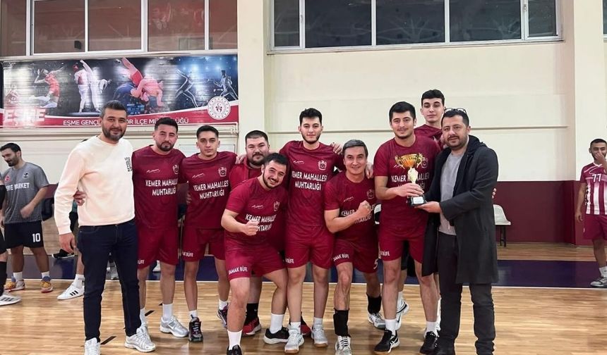 Uşak’ın Eşme ilçesi heyecanlı karşılaşmalara sahne oldu