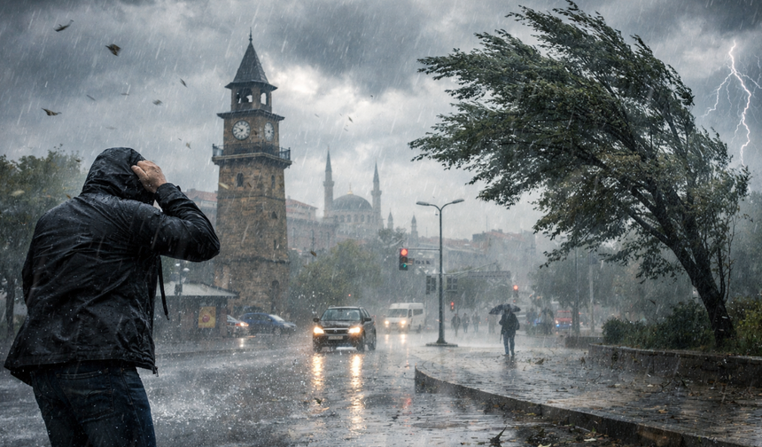 Uşak’ta bu hafta rüzgarlı ve yağışlı hava hakim olacak