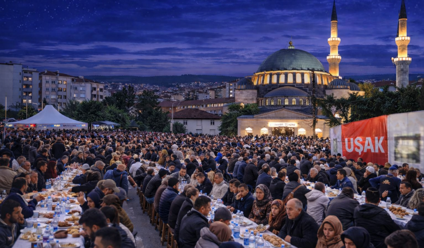 Uşak’ta Ramazan ayı boyunca ücretsiz iftar sofraları kurulacak