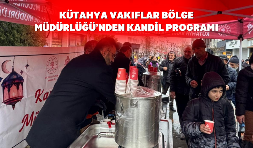 Berat Kandili’nde Uşak’ta 500 Kişiye Salep İkramı