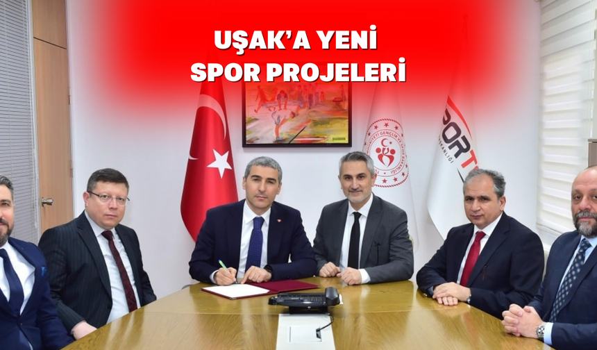 Uşak’ta Spor Altyapısı Güçleniyor