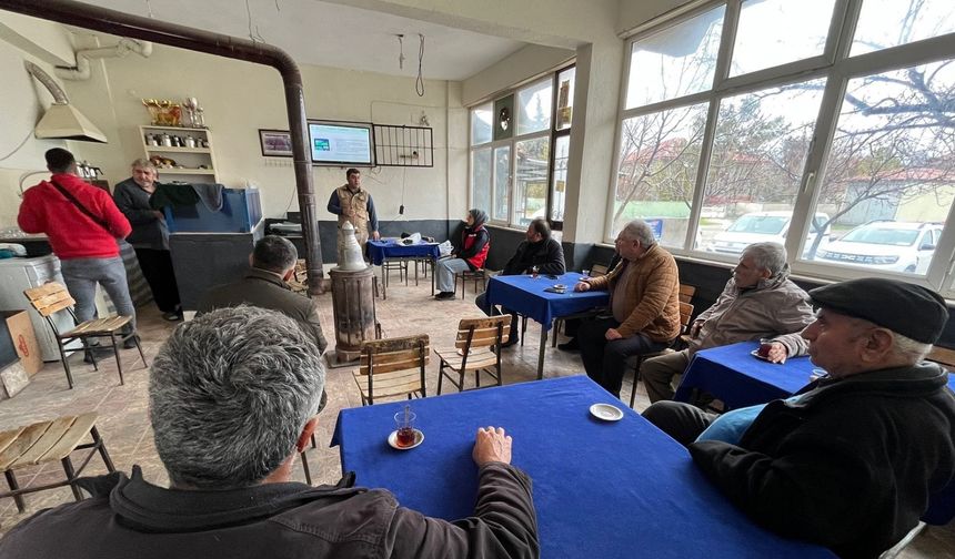 Köylerde TARSİM Bilgilendirmesi Toplantısı Düzenlendi