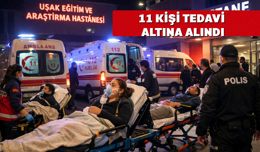 Uşak'ta gıda zehirlenmesi şüphesi!