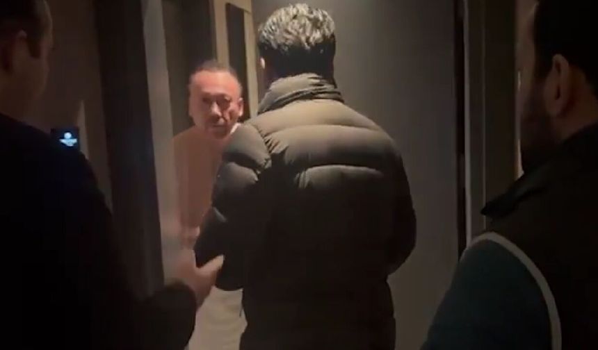 Uşak Belediye Başkan Özkan Yalım’ın Otel Odasında Gözaltına Alınma Görüntüleri