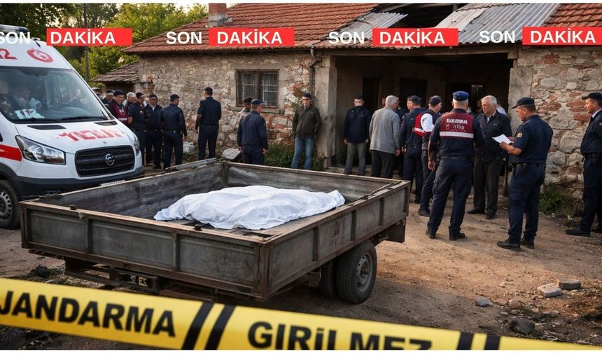 Uşak’ın Paçacıoğlu köyünde feci kaza