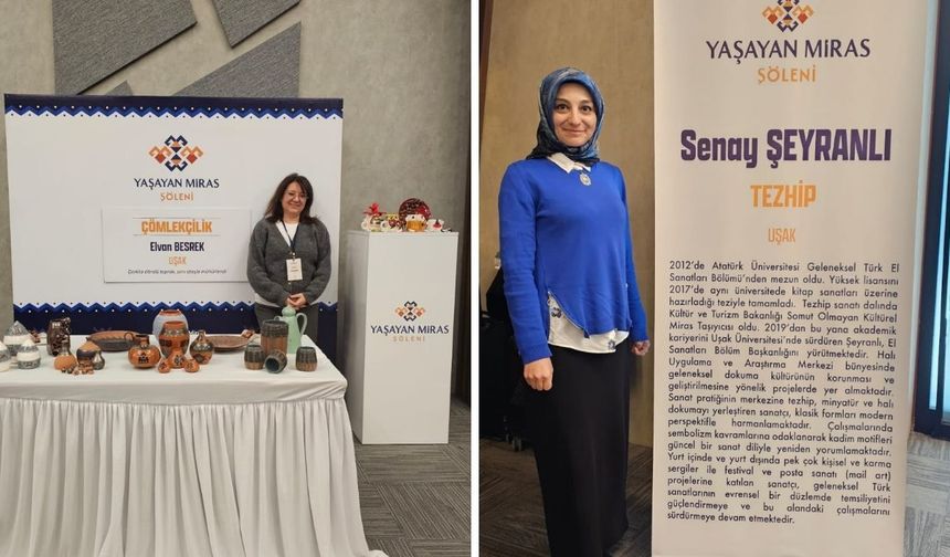 Uşaklı 2 sanatçı Uşak’ın kültürel miraslarını tanıtıyor