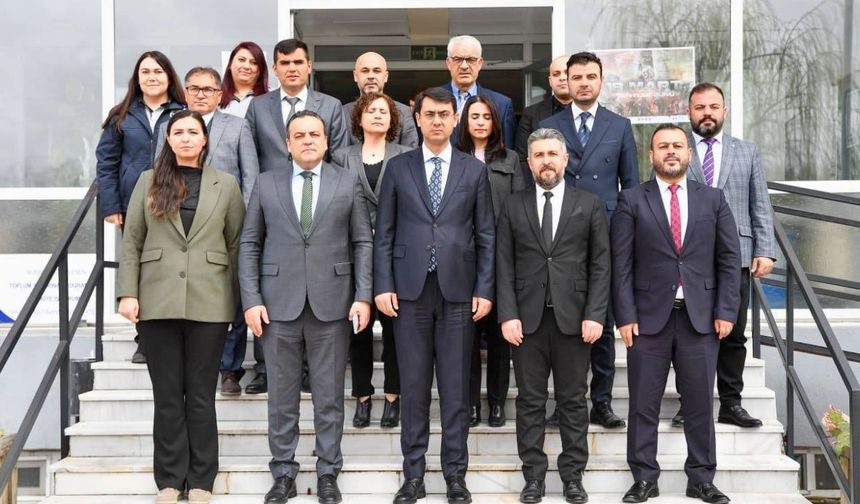 Uşak Valisi Kartal Gençlik ve Spor hakkında brifing aldı