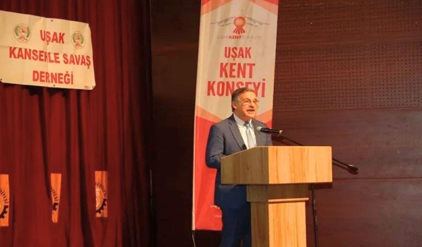 Uşak Kanserle Savaş Derneği Başkanı Mehmet Kurnaz; “Kanser Kader Değildir”