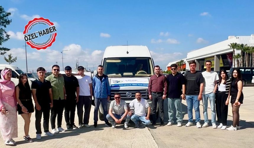 Uşak Ticaret Borsası Öğrencileri Antalya’ya götürdü
