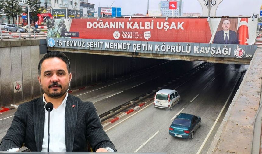 AK Parti Uşak İl Başkanı Yaşar; “Özkan Yalım fotoğraflarını kaldırın”