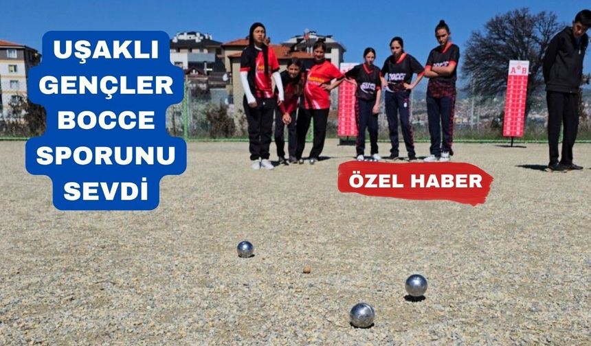 Uşak’ta Bocce Şampiyonu Gençler Kupalarını Aldı