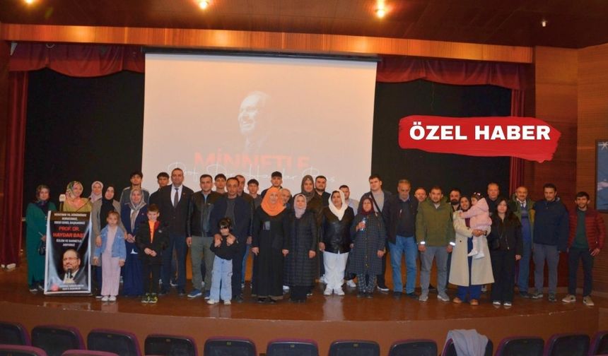 BTP Kurucu Başkanı Prof. Dr. Haydar Baş Uşak’ta Anıldı