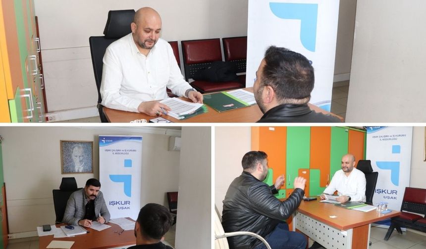 Uşak İŞKUR İş Görüşmelerini Toptan Bağlıyor