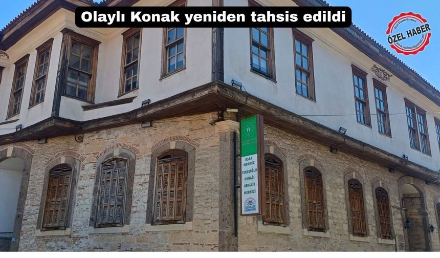 Uşak’taki Tarihi Tekeş Konağı yeniden tahsis edildi