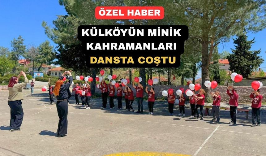 Uşak Külköyde Minik Kahramanlar Sahne Aldı