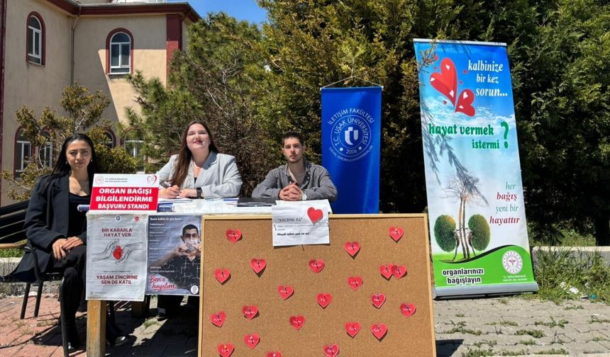 Uşak’ta Gençlerden Hayat Kurtaran Kampanya
