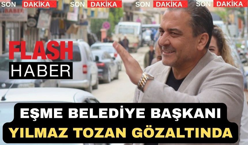 Uşak’ta CHP’li Bir Belediye Başkanına daha Operasyon