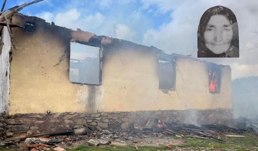 Tavşanlı'da Sobadan Çıkan Çıkan Yangında Hayatını Kaybetti