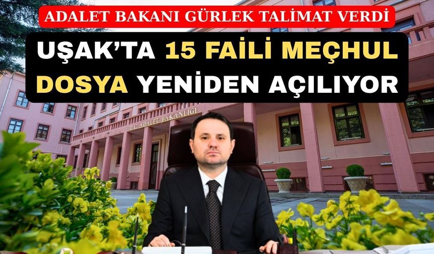 Uşak’ta Faili Meçhul Olay Kalmayacak