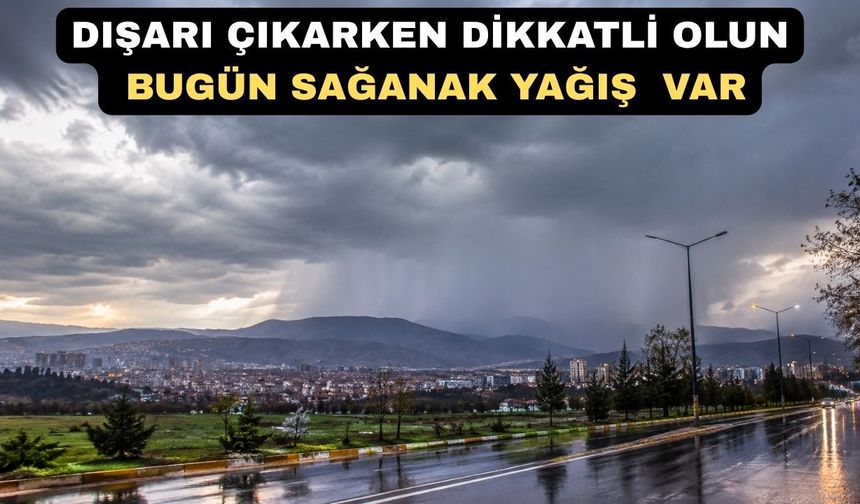 Dikkat! Bugün Uşak’ta Sağanak Yağmur Bekleniyor