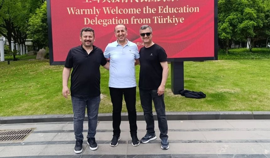 Uşak’tan Çin’e Eğitim Teknolojisi Çıkarması