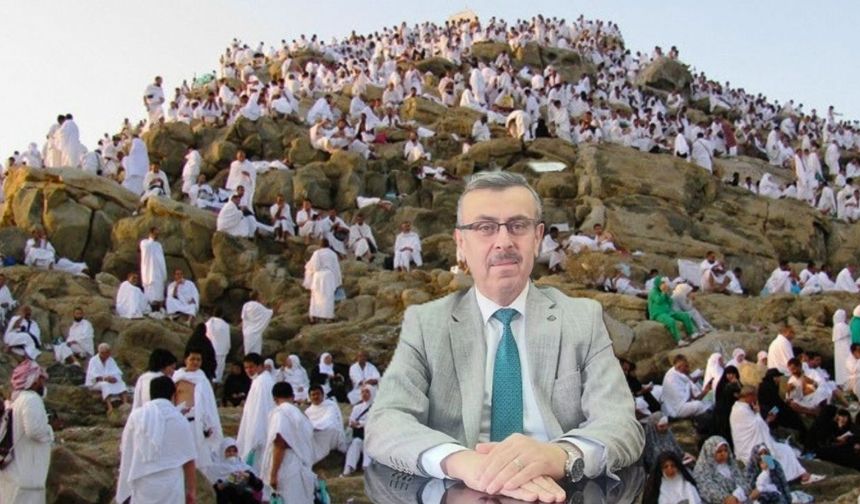 Uşak İl Müftüsü Mesut Harmancı’nın Arafat’tan Bayram Mesajı