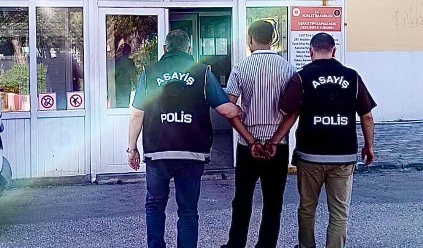 Uşak’ta Aranan Hükümlü Yakalandı