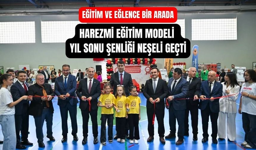 Uşak’ta Harezmi Eğitim Modeli Yıl Sonu Şenliği