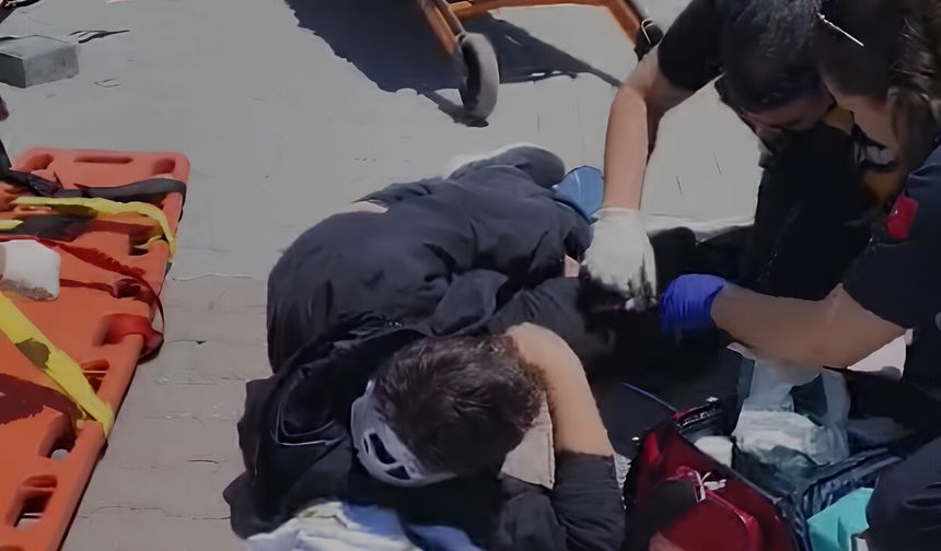 Fevzi Çakmak Mahallesi’nde Kaza: Motosiklet Sürücüsü Yaralı