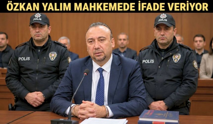 Tutuklu Uşak Belediye Başkanı Özkan Yalım; “Özel’e 1 Milyon TL Verdim”