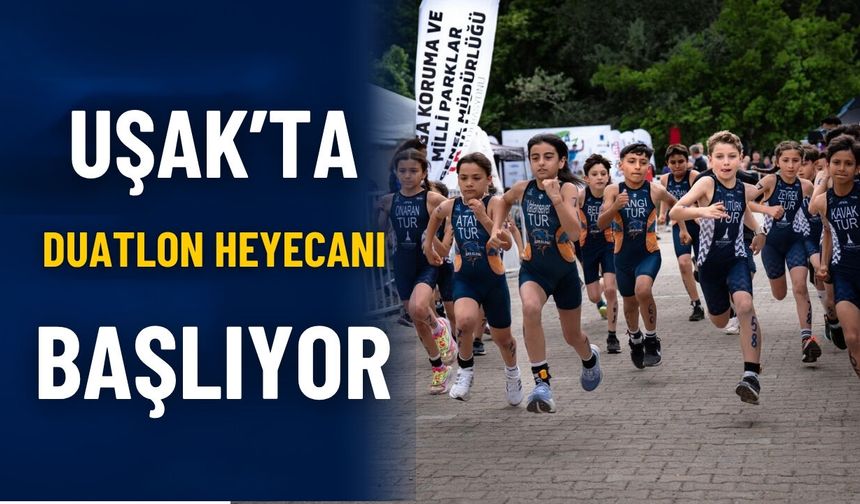 Uşak’ta Duatlon Heyecanı Başlıyor