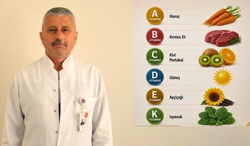 Uzmanı gereksiz vitamin takviyeleri için Uşaklıları uyardı