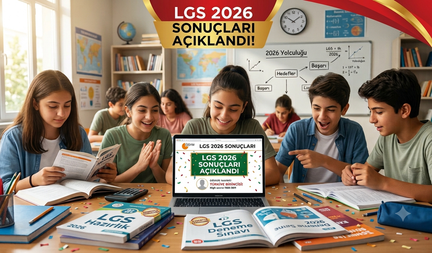 2026 LGS Sonuçları Erişime Açıldı!