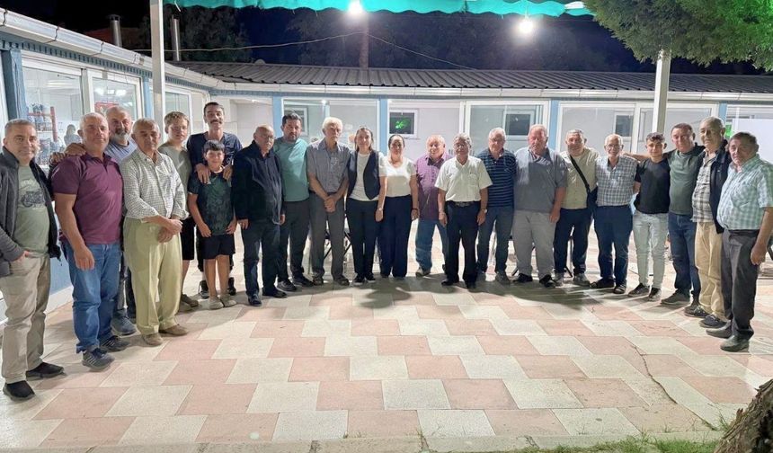 İYİ Parti Uşak Teşkilatı Sivaslı'da Bir Araya Geldi