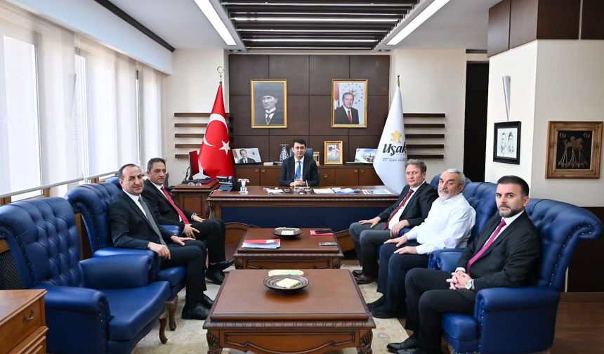 İzmir BİK Müdürü Osman Başeğmez Uşak’ı Ziyaret Etti