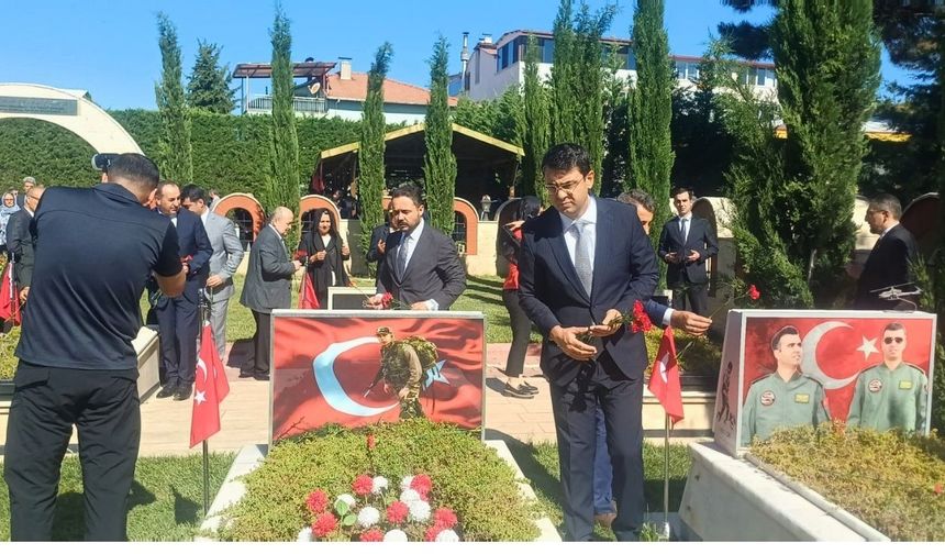 15 Temmuz Demokrasi ve Millî Birlik Günü'nde Şehitler Anıldı