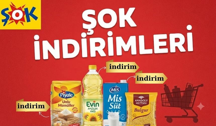 Şok 11 -14 Temmuz indirim  Kataloğu   yayında