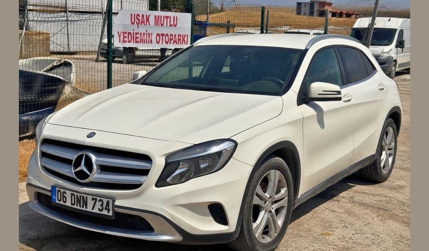 Uşak’ta Mercedes GLA 200 İcradan Satışa Çıkıyor